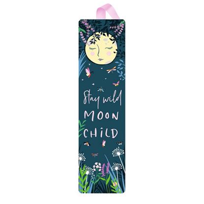 Εικόνα της ΣΕΛΙΔΟΔΕΙΚΤΗΣ BOOKMARK WITH ELASTIC BAND MOONCHILD 63510