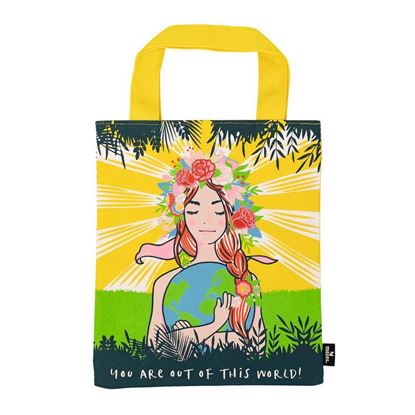 Εικόνα της MOSES ΤΣΑΝΤΑ ΒΙΒΛΙΟΥ 23Χ20 FLOWERS 63512