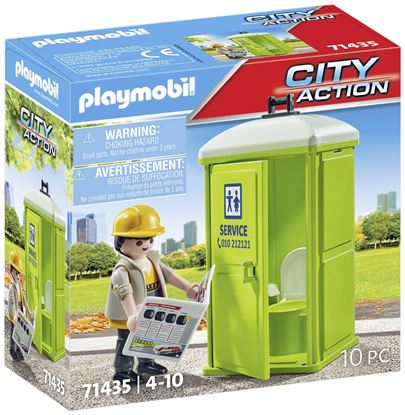 Εικόνα της PALYMOBIL CITY ACTION ΧΗΜΙΚΗ ΤΟΥΑΛΕΤΑ