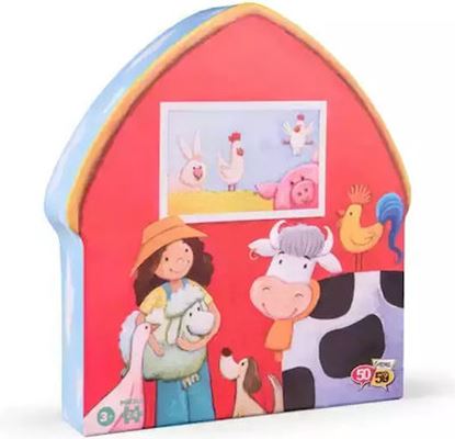 Εικόνα της ΠΑΙΔΙΚΟ PUZZLE Η ΦΑΡΜΑ ΤΩΝ ΖΩΩΝ 24 ΤΕΜΑΧΙΩΝ