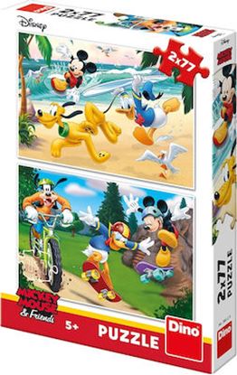 Εικόνα της DINO PUZZLE MICKEY MOUSE & FRIENDS ΑΘΛΗΜΑΤΑ 2X77TEM