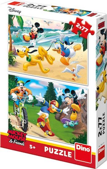 Εικόνα από DINO PUZZLE MICKEY MOUSE & FRIENDS ΑΘΛΗΜΑΤΑ 2X77TEM
