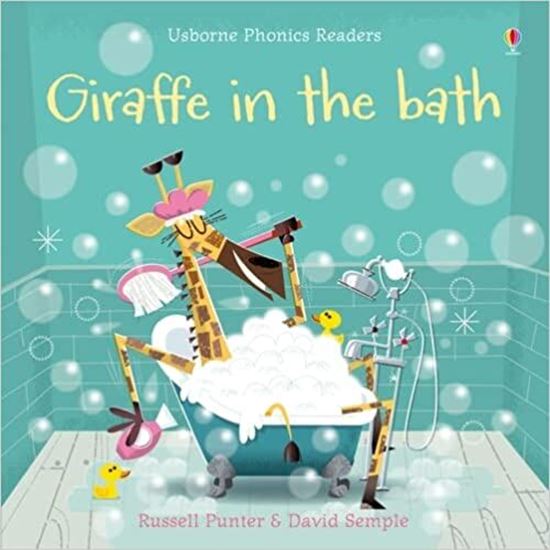 Εικόνα από USBORNE PHONIC READERS: GIRAFFE IN THE BATH PB