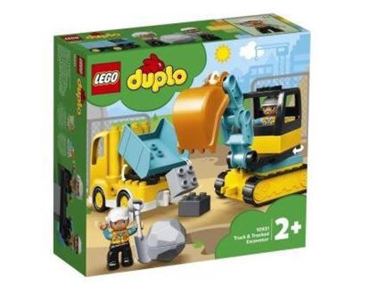 Εικόνα της LEGO® DUPLO: TRUCK & TRACKED EXCAVATOR