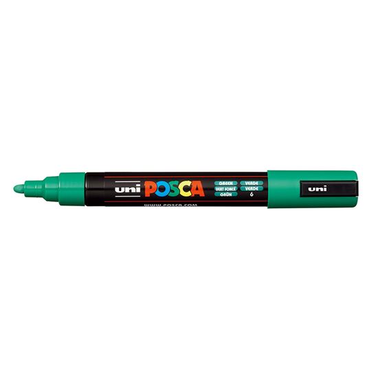 Εικόνα από ΜΑΡΚΑΔΟΡΟΙ UNI POSCA PC-5M MEDIUM GREEN