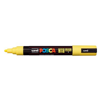 Εικόνα της ΜΑΡΚΑΔΟΡΟΙ UNI POSCA PC-5M MEDIUM ΚΙΤΡΙΝΟ