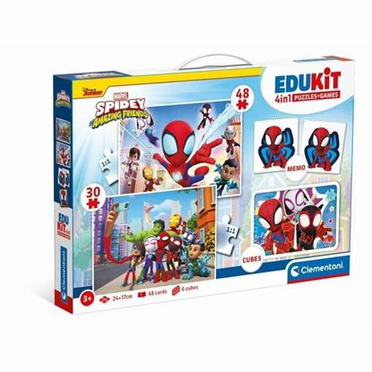 Εικόνα της ΕΚΠΑΙΔΕΥΤΙΚΟ ΠΑΖΛ SPIDEY 4 IN 1 EDUKIT
