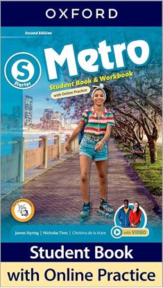 Εικόνα της METRO STARTER STUDENT'S BOOK & WORKBOOK (+ONLINE PRACTICE) 2ND EDITION