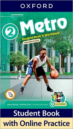 Εικόνα της METRO 2 2ND STUDENT'S BOOK & WORKBOOK (+ONLINE PRACTICE)