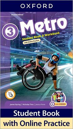 Εικόνα της METRO 3 2ND STUDENT'S BOOK & WORKBOOK (+ONLINE PRACTICE)
