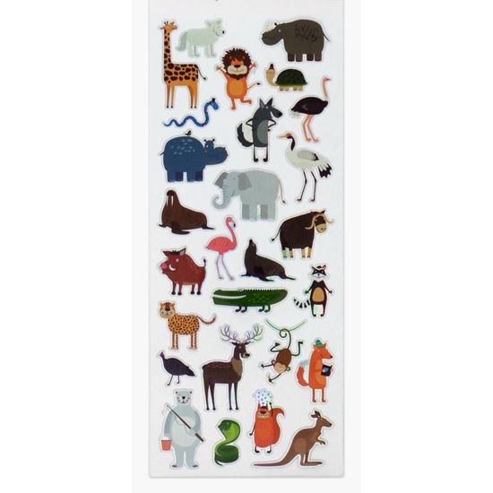 Εικόνα από ΑΥΤΟΚΟΛΛΗΤΑ STICKERS 1916 ZOO BUDDIES 31X11cm