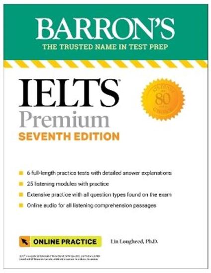 Εικόνα από IELTS PREMIUM: 6 PRACTICE TESTS + COMPREHENSIVE REVIEW + ONLINE AUDIO, SEVENTH EDITION