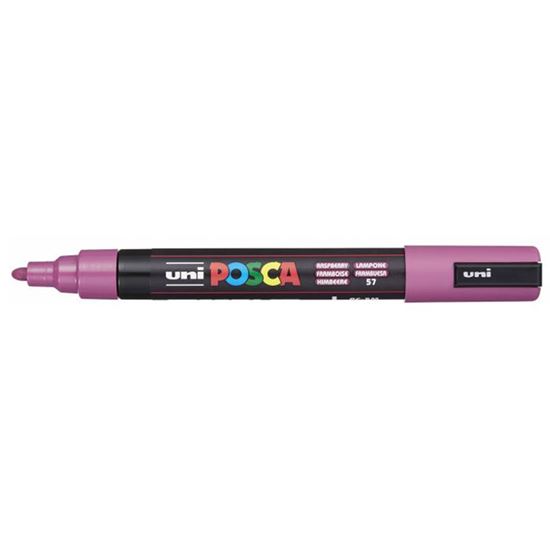 Εικόνα από ΜΑΡΚΑΔΟΡΟΙ UNI POSCA PC-5M MEDIUM RASBERRY