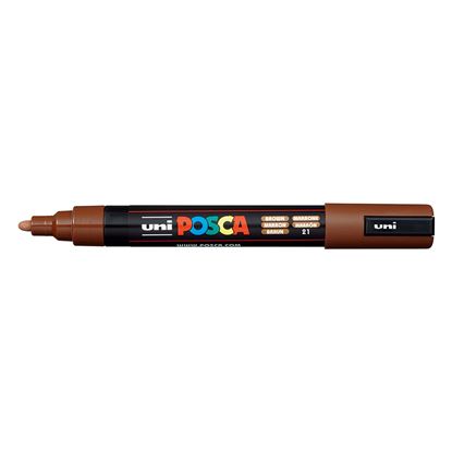 Εικόνα της ΜΑΡΚΑΔΟΡΟΙ UNI POSCA PC-5M MEDIUM BROWN