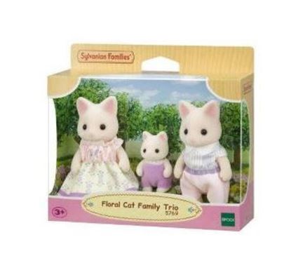 Εικόνα της SYLVANIAN FAMILIES FLORAL CAT FAMILY TRIO