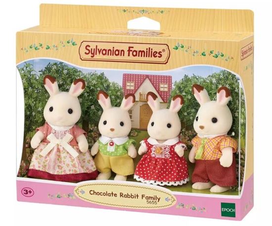 Εικόνα από SYLVANIAN FAMILIES CHOCOLATE RABBIT FAMILY TRIO
