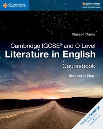 Εικόνα της CAMBRIDGE IGCSE AND O LEVEL LITERATURE IN ENGLISH COURSEBOOK 2ND ED