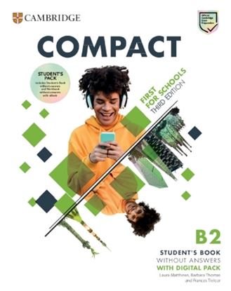 Εικόνα της COMPACT FIRST FOR SCHOOLS Β2 SB (+ DOWNLOADABLE AUDIO) 3RD ED