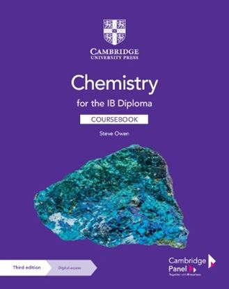 Εικόνα της CHEMISTRY FOR THE IB DIPLOMA COURSEBOOK IB (+DIGITAL ACCESS) (2 YEARS) 3RD ED