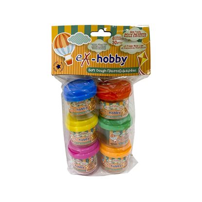 Εικόνα της ΠΛΑΣΤΟΖΥΜΑΡΑΚΙΑ eX-HOBBY 6 ΧΡΩΜΑΤΑ - 30gr 402439