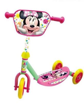 Εικόνα της ΠΑΙΔΙΚΟ SCOOTER MINNIE ΜΕ 3 ΡΟΔΕΣ - ΛΑΜΠΑΔΑ 2025