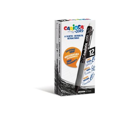 Εικόνα της ΣΤΥΛΟ CARIOCA OOPS 43043 ERASABLE ΜΕ ΚΟΥΜΠΙ ΜΑΥΡΟ