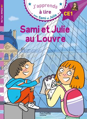 Εικόνα της J'APPRENDS A LIRE AVEC SAMI ET JULIE CE1: SAMI ETJULIE AU LOUVRE