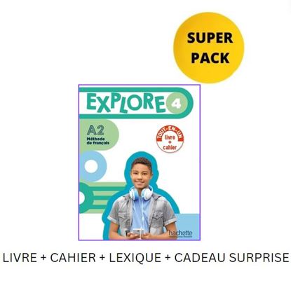 Εικόνα της EXPLORE MINI 4 SUPER PACK (LIVRE + CAHIER + LEXIQUE + CADEAU SURPRISE)