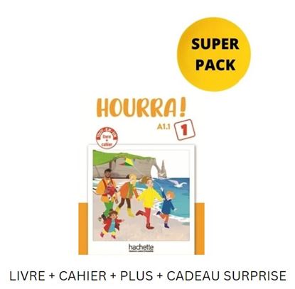 Εικόνα της HOURRA! MINI 1 SUPER PACK (LIVRE + CAHIER + PLUS + CADEAU SURPRISE)