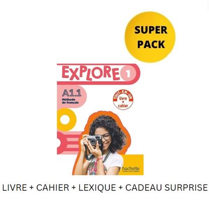 Εικόνα της EXPLORE MINI 1 SUPER PACK (LIVRE + CAHIER + LEXIQUE + CADEAU SURPRISE)
