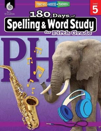 Εικόνα από 180 DAYS OF SPELLING AND WORD STUDY LEVEL 5