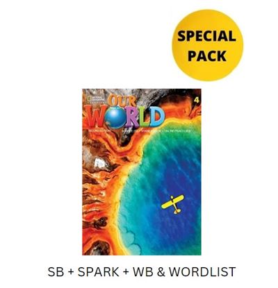 Εικόνα της OUR WORLD 4 SPECIAL PACK FOR GREECE (SB + SPARK + WB & WORDLIST) BRIT. ED 2ND ED