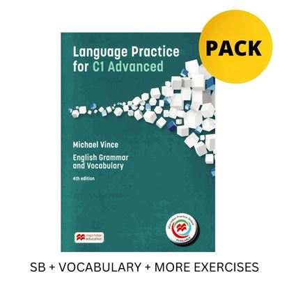 Εικόνα της LANGUAGE PRACTICE FOR C1 ADVANCED (SB + VOCABULARY + MORE EXERCISES) 4TH ED N/E