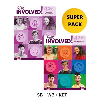 Εικόνα της GET INVOLVED A2+ SUPER PACK (SB + WB + KET) BRIT. ED