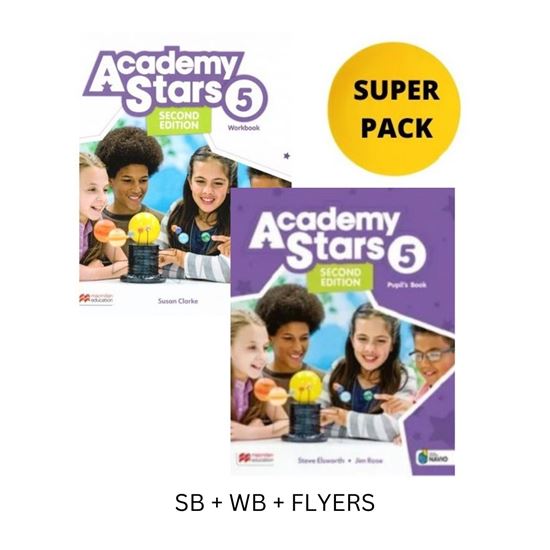 Εικόνα από ACADEMY STARS 5 SUPER PACK (SB + WB + FLYERS) 2ND ED