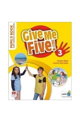 Εικόνα της GIVE ME FIVE! 3 PUPILS BOOK (+ DIGITAL PUPIL'S BOOK + NAVIO APP)