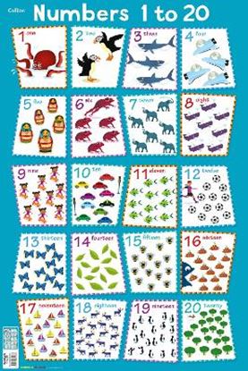 Εικόνα της COLLINS CHILDREN’S POSTER - NUMBERS 1-20