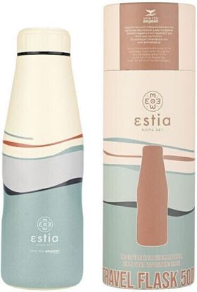 Εικόνα της ΘΕΡΜΟΣ TRAVEL FLASK SAVE THE AEGEAN 500ml ECOZEN HORIZON