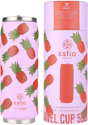 Εικόνα της ΘΕΡΜΟΣ TRAVEL CUP SAVE THE AEGEAN 500ml TROPIC TANGO