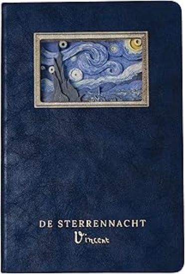 Εικόνα από ΣΗΜΕΙΩΜΑΤΑΡΙΟ 3D ΕΝΑΣΤΡΗ ΝΥΧΤΑ VAN GOGH