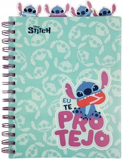 Εικόνα από ΣΗΜΕΙΩΜΑΤΑΡΙΟ ΣΠΙΡΑΛ  Α5 DISNEY STITCH 100Φ