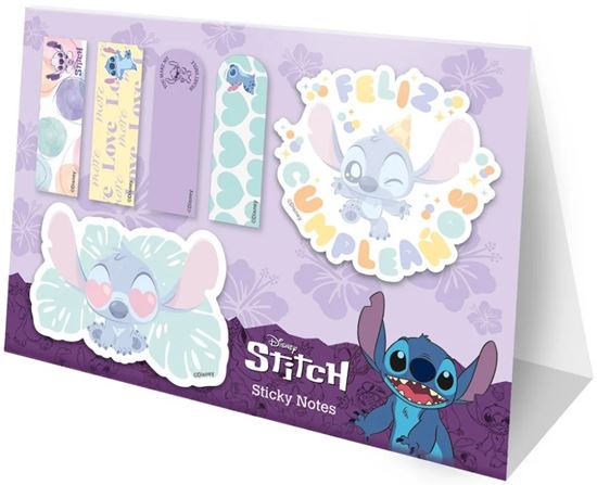 Εικόνα από ΑΥΤΟΚΟΛΛΗΤΑ XAΡTAKIA ΣΗΜΕΙΩΣΕΩΝ STICKY NOTES DISNEY STITCH 75408