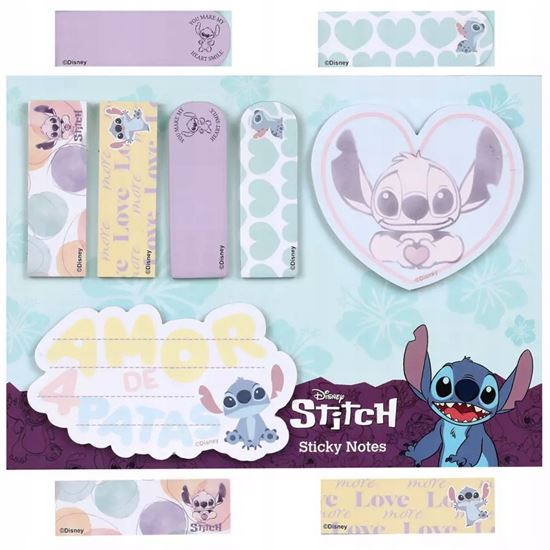 Εικόνα από ΑΥΤΟΚΟΛΛΗΤΑ XAΡTAKIA ΣΗΜΕΙΩΣΕΩΝ STICKY NOTES DISNEY STITCH 75415