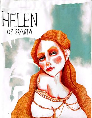 Εικόνα της ΤΣΑΝΤΑ ΥΦΑΣΜΑΤΙΝΗ ΣΟΥΕΤ HELEN OF SPARTA