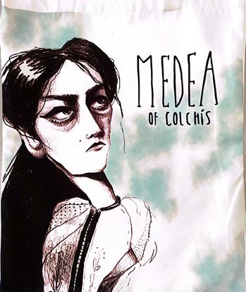 Εικόνα της ΤΣΑΝΤΑ ΥΦΑΣΜΑΤΙΝΗ ΣΟΥΕΤ MEDEA OF COLCHIS