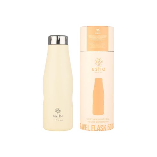 Εικόνα από ΘΕΡΜΟΣ TRAVEL FLASK SAVE THE AEGEAN 500ml LILY WHITE