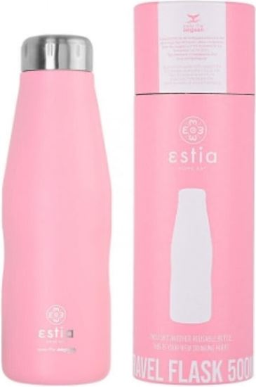 Εικόνα από ΘΕΡΜΟΣ TRAVEL FLASK SAVE THE AEGEAN 500ml BLOSSOM ROSE