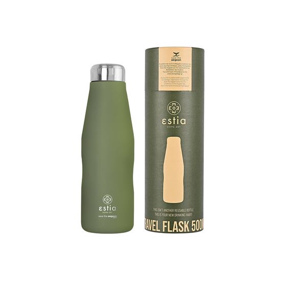 Εικόνα από ΘΕΡΜΟΣ TRAVEL FLASK SAVE THE AEGEAN 500ml FOREST SPIRIT
