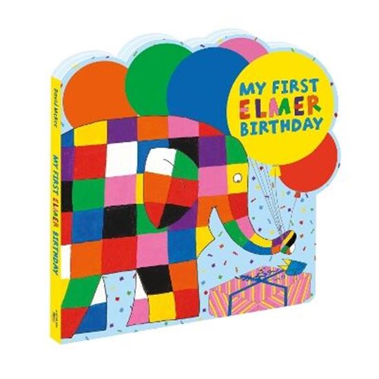 Εικόνα από MY FIRST ELMER BIRTHDAY:SHAPED BOARD BOOK HC