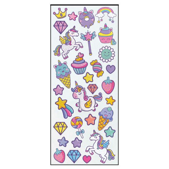 Εικόνα από ΑΥΤΟΚΟΛΛΗΤΑ STICKERS 2335 UNICORN TREATS 31X11cm